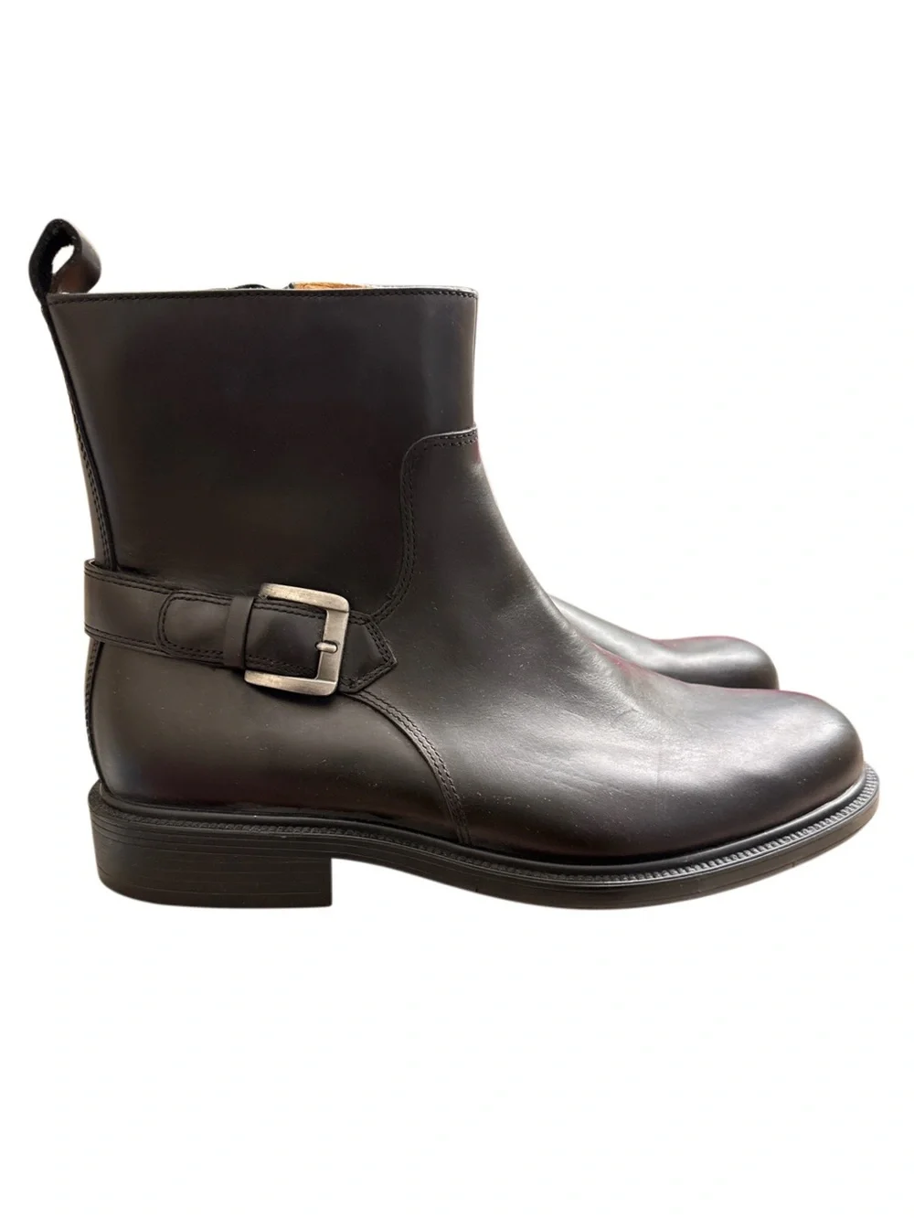 ROCKPORT HATTAN ANKLE HARNESS MOTO BOOTS NWOT